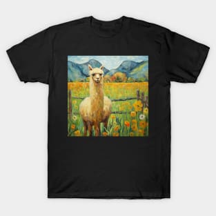 ALPACA PAINTING T-Shirt